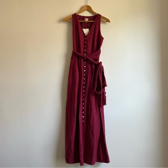 Ines de La Fressange Amber Dress in Raspberry EU 36 - Picture 6 of 16